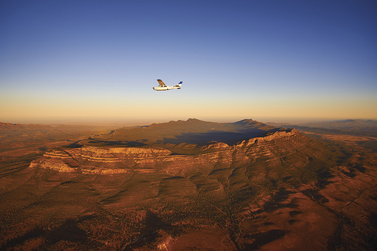 Scenic flight over Wilpena Pound