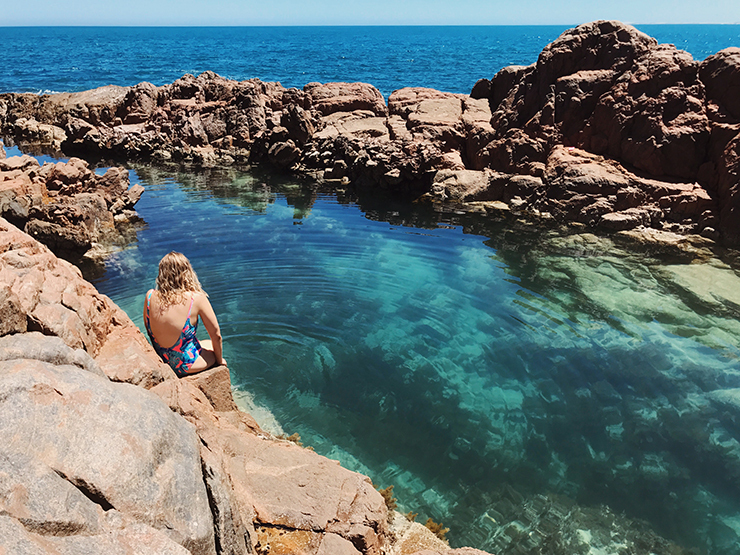 Rockpool at Shell Beach